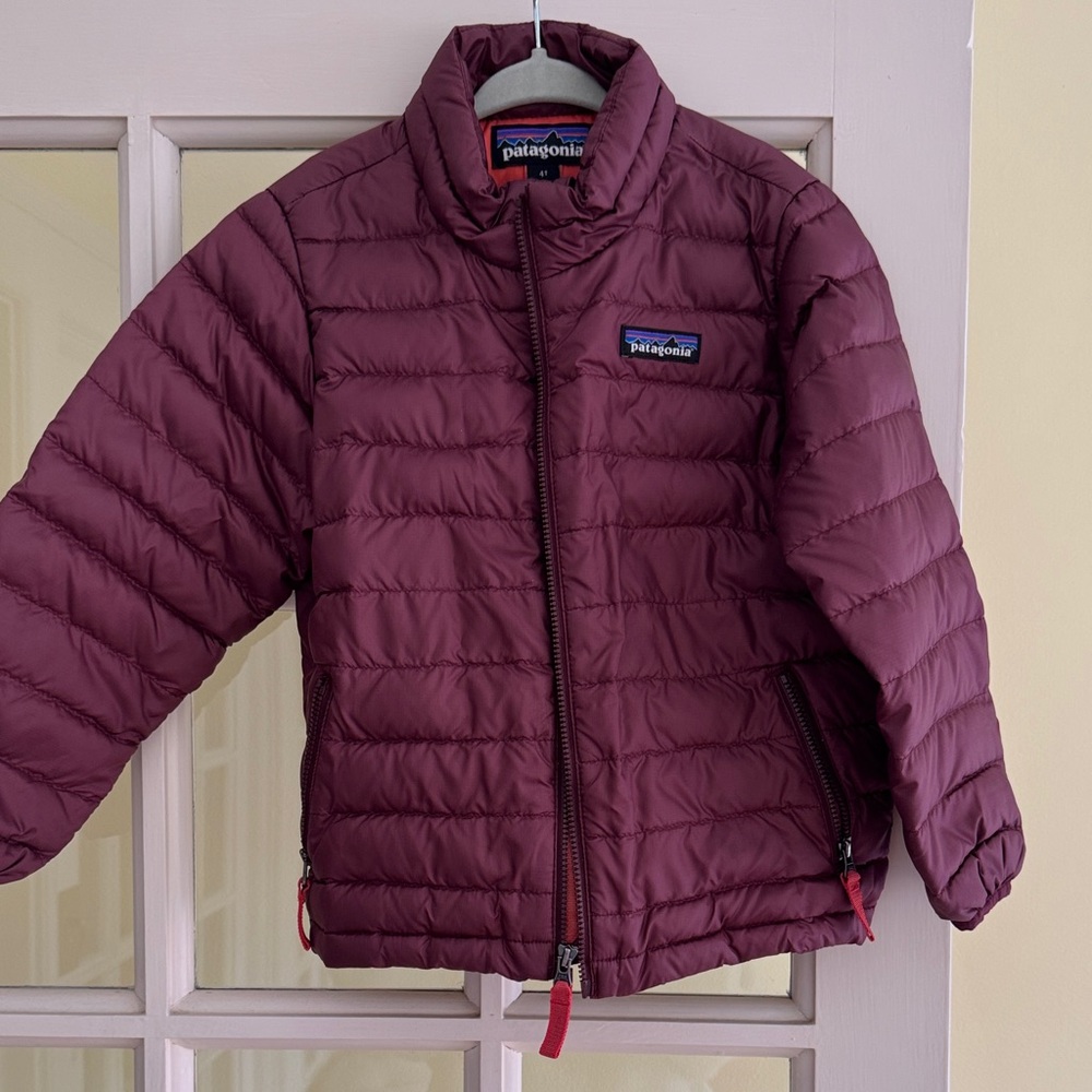 Patagonia Maroon Quilted Jacket
